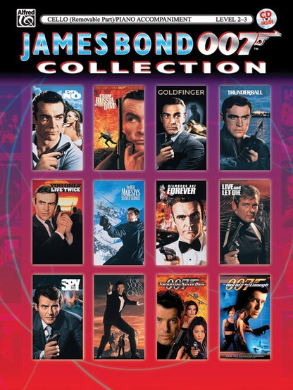 James Bond 007 Collection Cello Book/CD