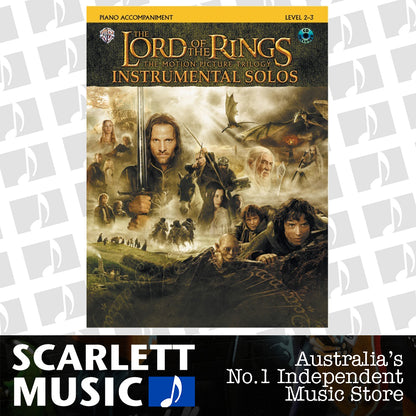 Lord Of The Rings Inst Solos Piano Accomp Book/CD — view 2