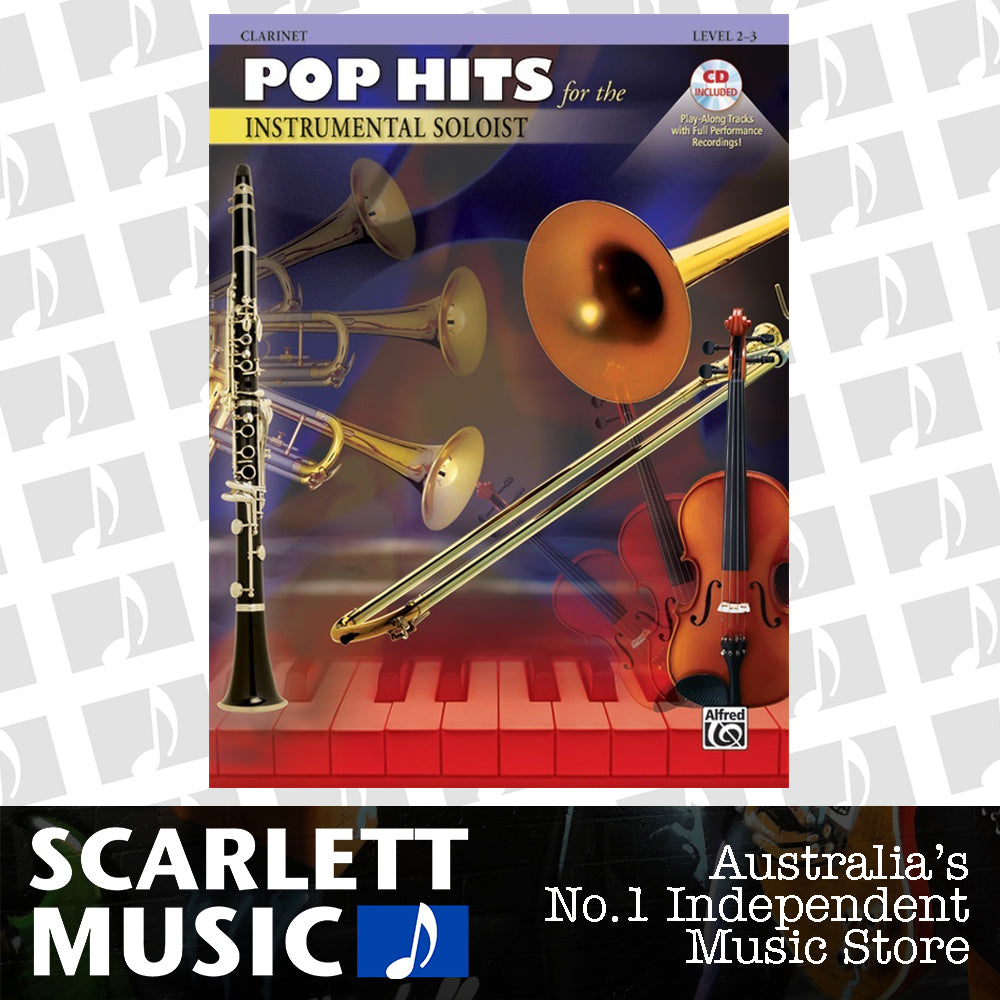 Pop Hits For Instrumental Soloist Clarinet Book/CD — view 2