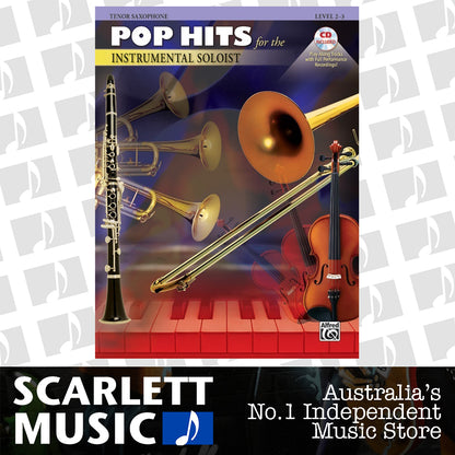 Pop Hits For Instrumental Soloist Tenor Sax Book/CD — view 2
