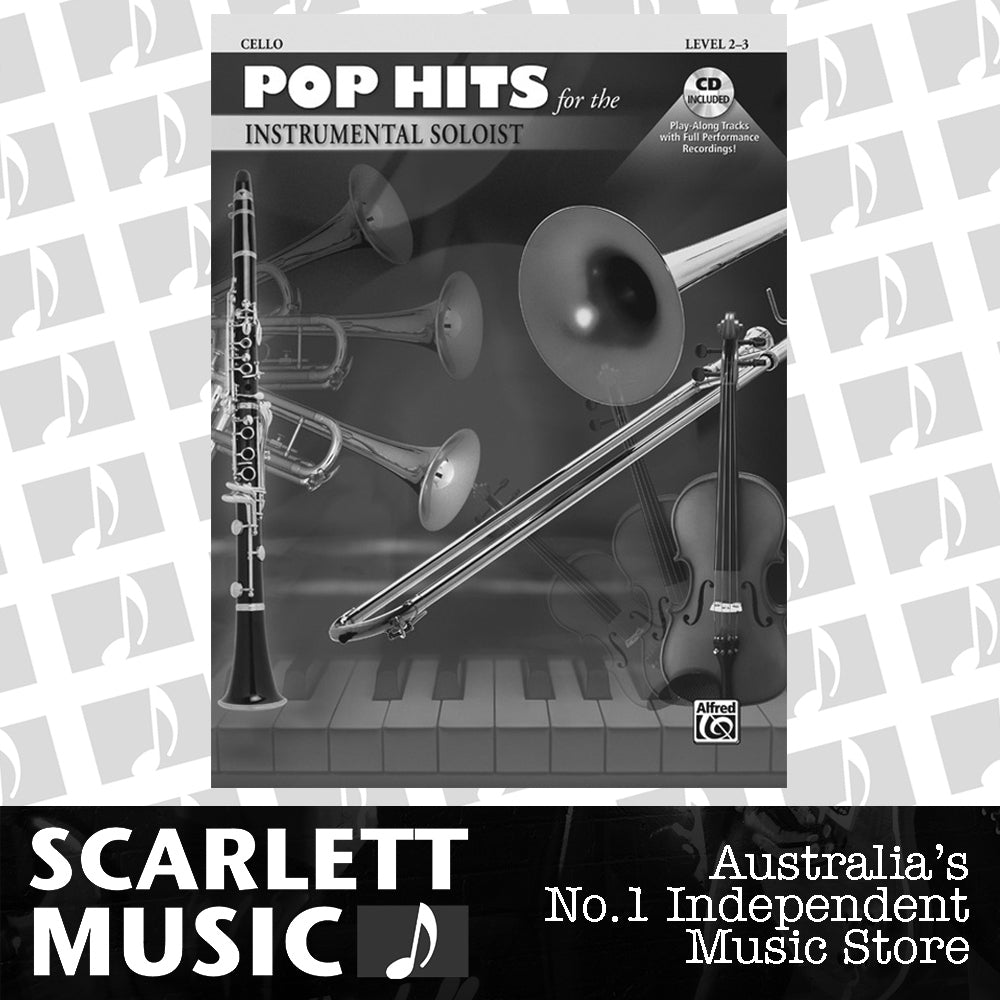 Pop Hits For Instrumental Soloist Cello Book/CD — view 2