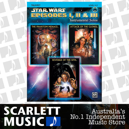 Star Wars Episodes 1-3 Instrumental Solos Trumpet Book/CD — view 2