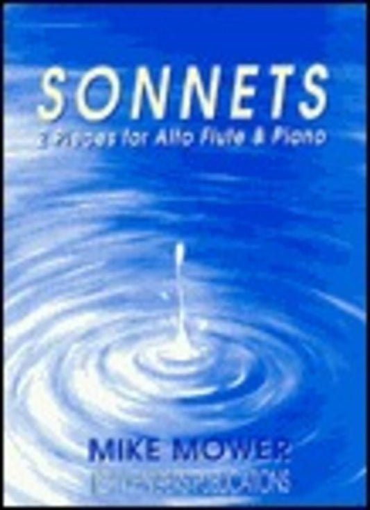 Sonnets Alto Flute And Piano Book
