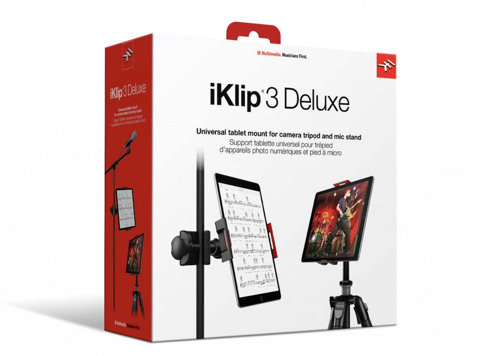 IK Multimedia iKlip 3 Deluxe Universal Tablet Mount