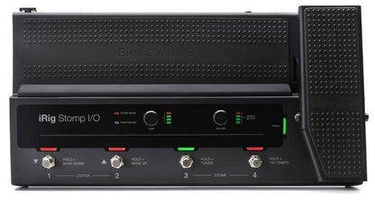 IK Multimedia iStomp I/O iOS Programmable Guitar Effect Pedal