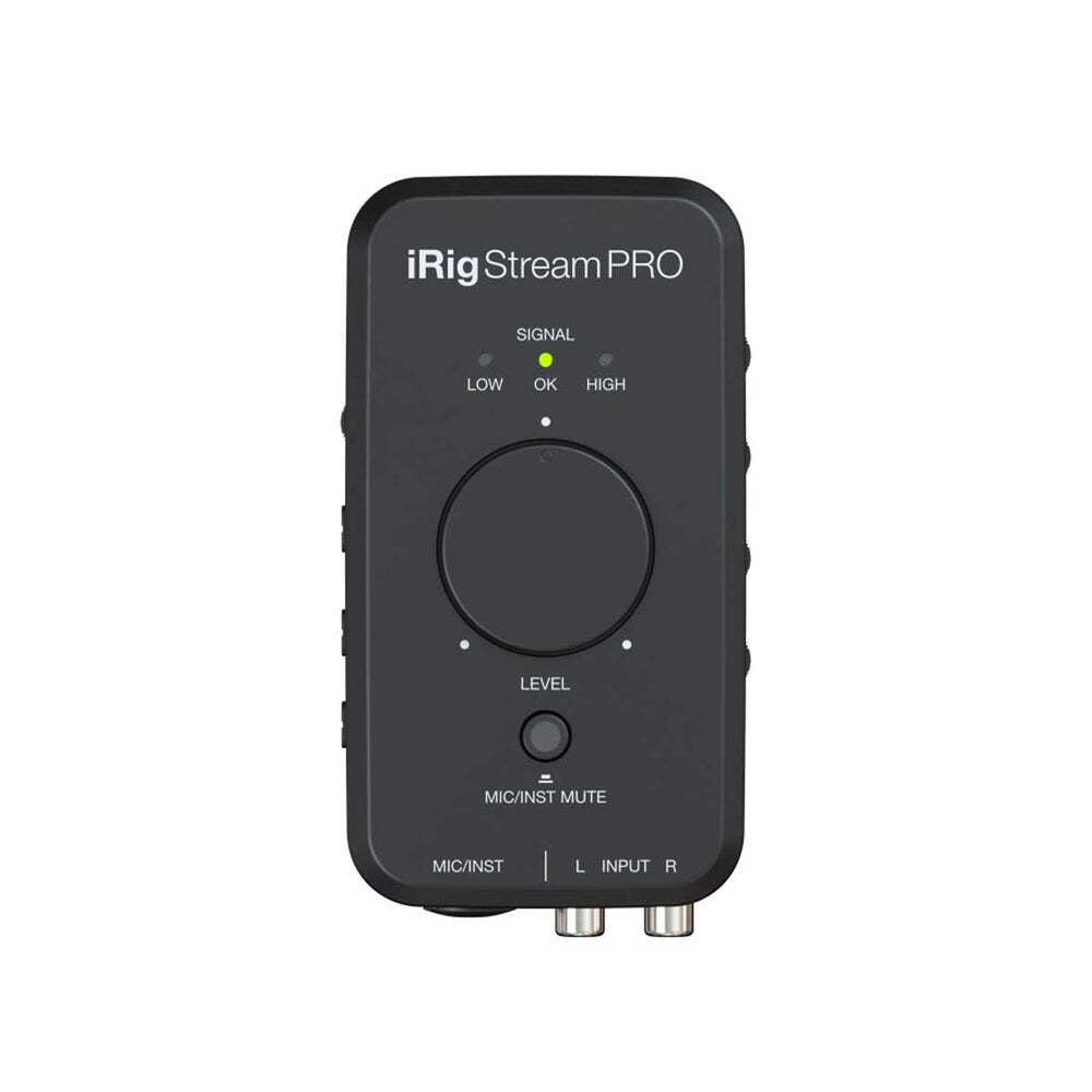 IK Multimedia iRig Stream Pro Streaming audio interface for iOS, Android, Mac/PC