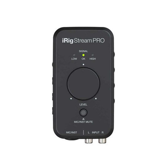 IK Multimedia iRig Stream Pro Streaming audio interface for iOS, Android, Mac/PC