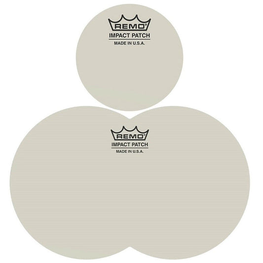 Remo Falam Slams Kick Drum Beater Impact Patches 2.5" - Kevlar Construction, Adhesive-Backed, Maximum Durability
