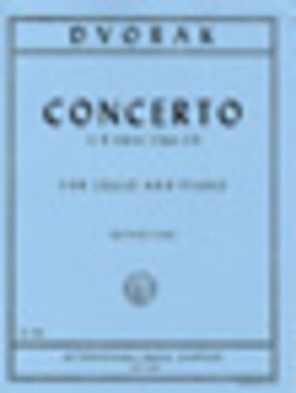 Concerto B Min Op 104 Ed Rose Vlc Piano (Softcover Book)