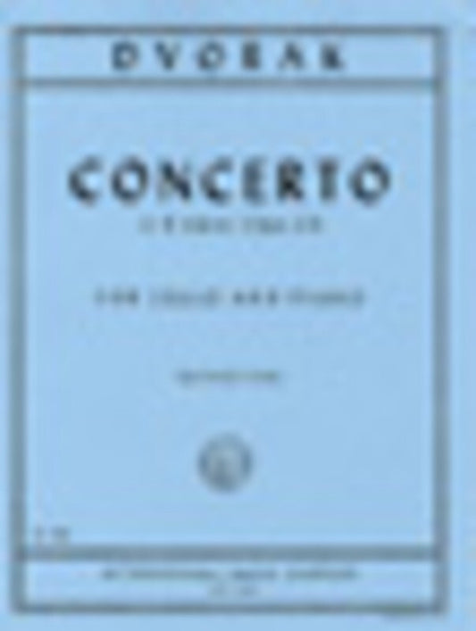 Concerto B Min Op 104 Ed Rose Vlc Piano (Softcover Book)