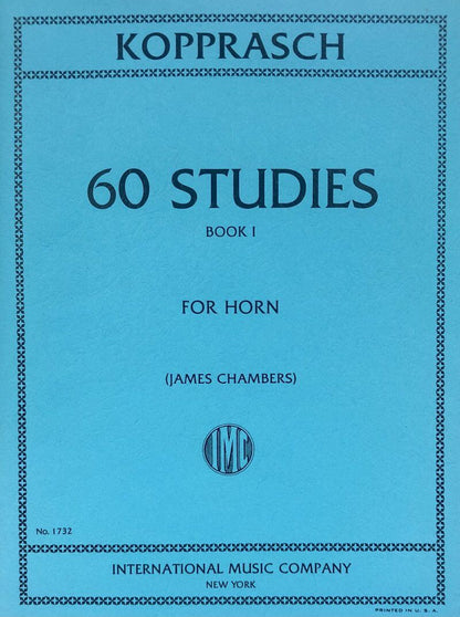 Kopprasch 60 Studies Book 1 for French Horn, Edited by James Chambers — view 2