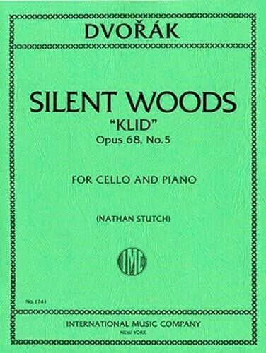 Dvorak - Waldesruhe Op. 68 No. 5 for Cello and Piano