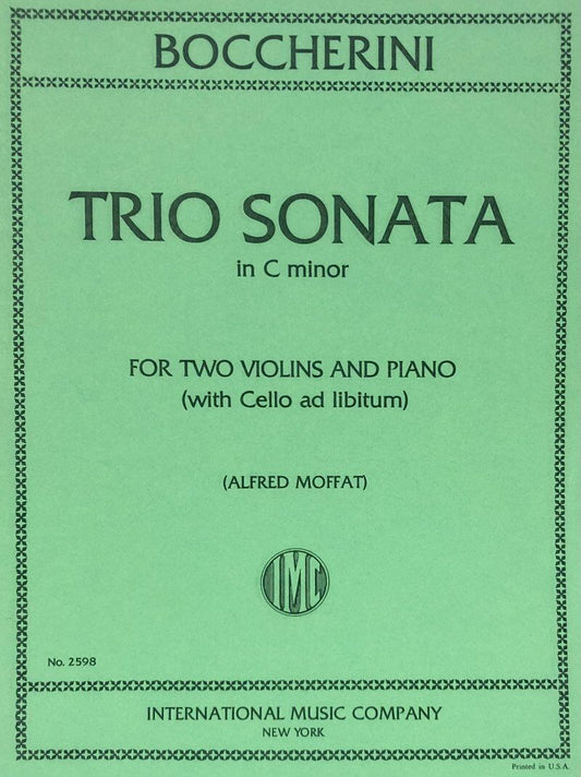 Trio Sonata in C Minor for Two Violins and Piano by Luigi Boccherini