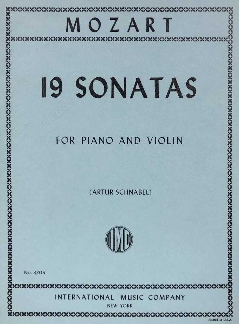 Mozart - 19 Sonatas for Violin and Piano
