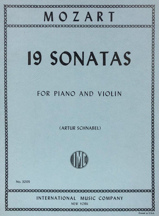 Mozart - 19 Sonatas for Violin and Piano
