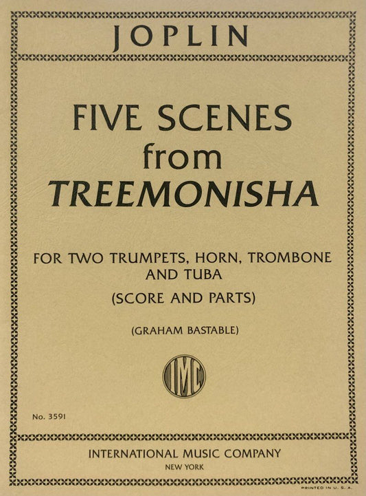 Joplin - Five Scenes from Treemonisha for Brass Quintet SC/PTS