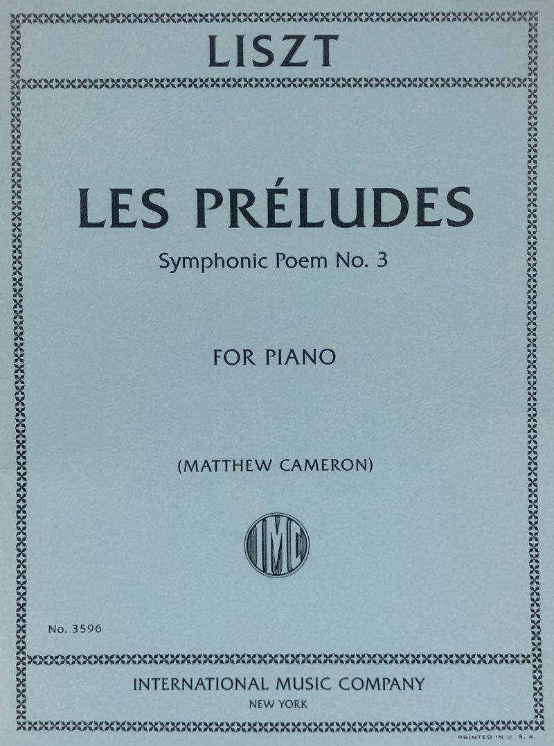 Les Preludes Arranged by Matthew Cameron for Piano Solo