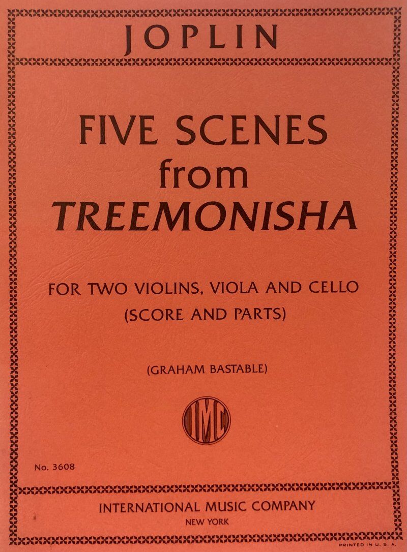 Joplin: Five Scenes from Treemonisha for String Quartet (Cello/Viola)