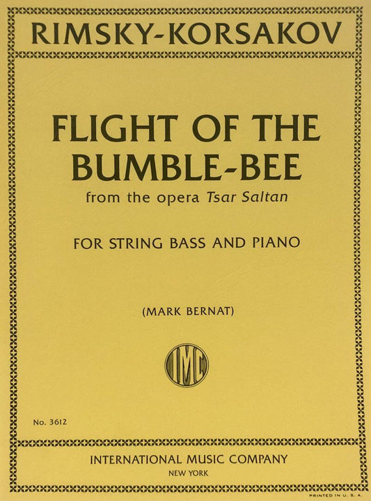 Rimsky-Korsakoff - Flight of the Bumble Bee for Double Bass and Piano