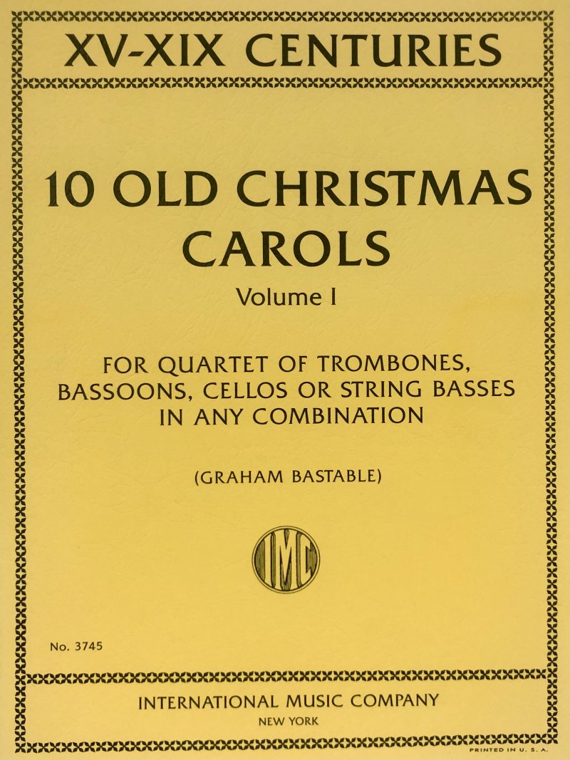 10 Old Christmas Carols, Vol. 1 — Flexible Quartet (International Music Company)