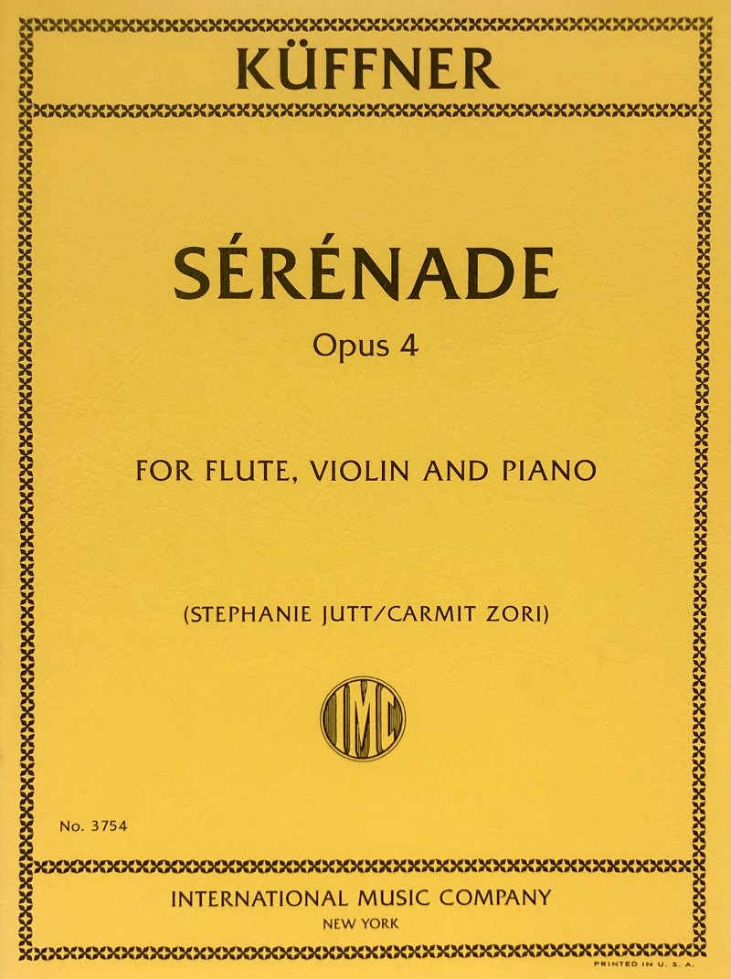 Kuffner: Serenade, Op. 4 — Flute, Violin & Piano (International Music Company)