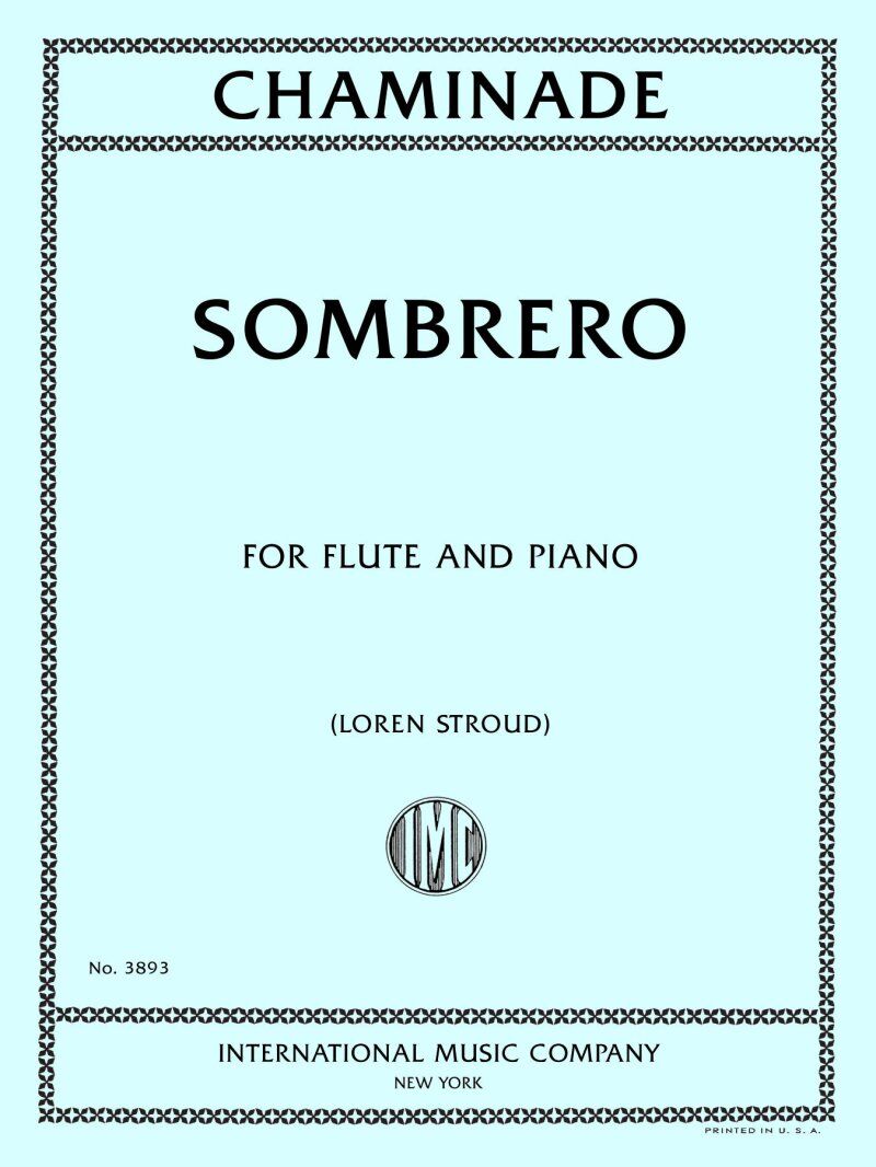 Chaminade - Sombrero for Flute and Piano