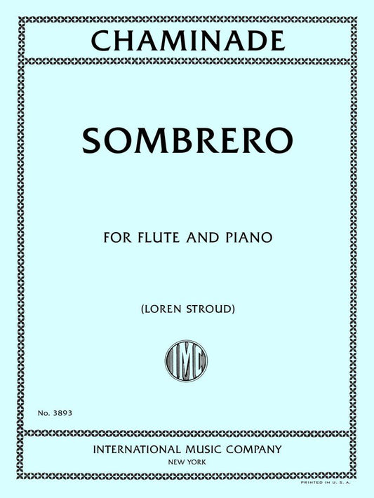 Chaminade - Sombrero for Flute and Piano