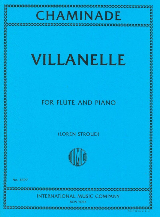 Chaminade - Villanelle for Flute and Piano