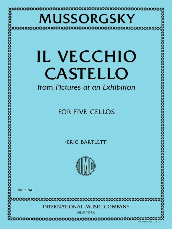 Mussorgsky - Il Vecchio Castello for 5 Cellos Arrangement