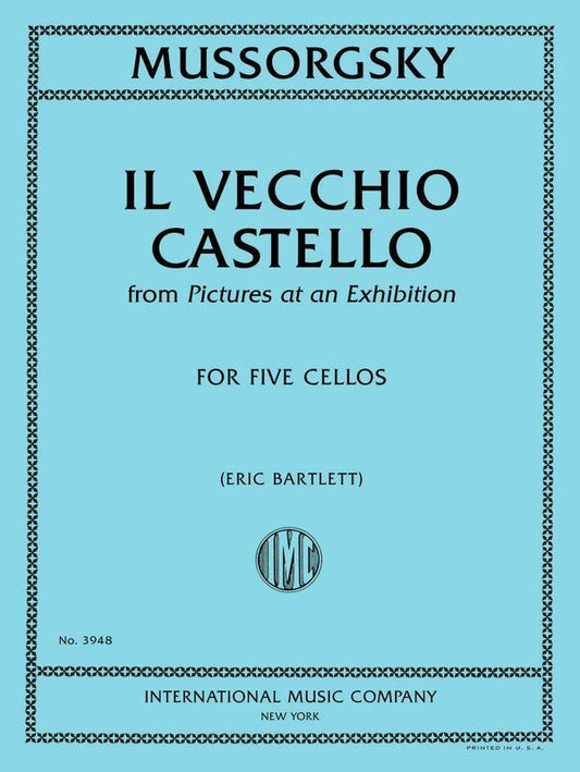 Mussorgsky - Il Vecchio Castello for 5 Cellos Arrangement