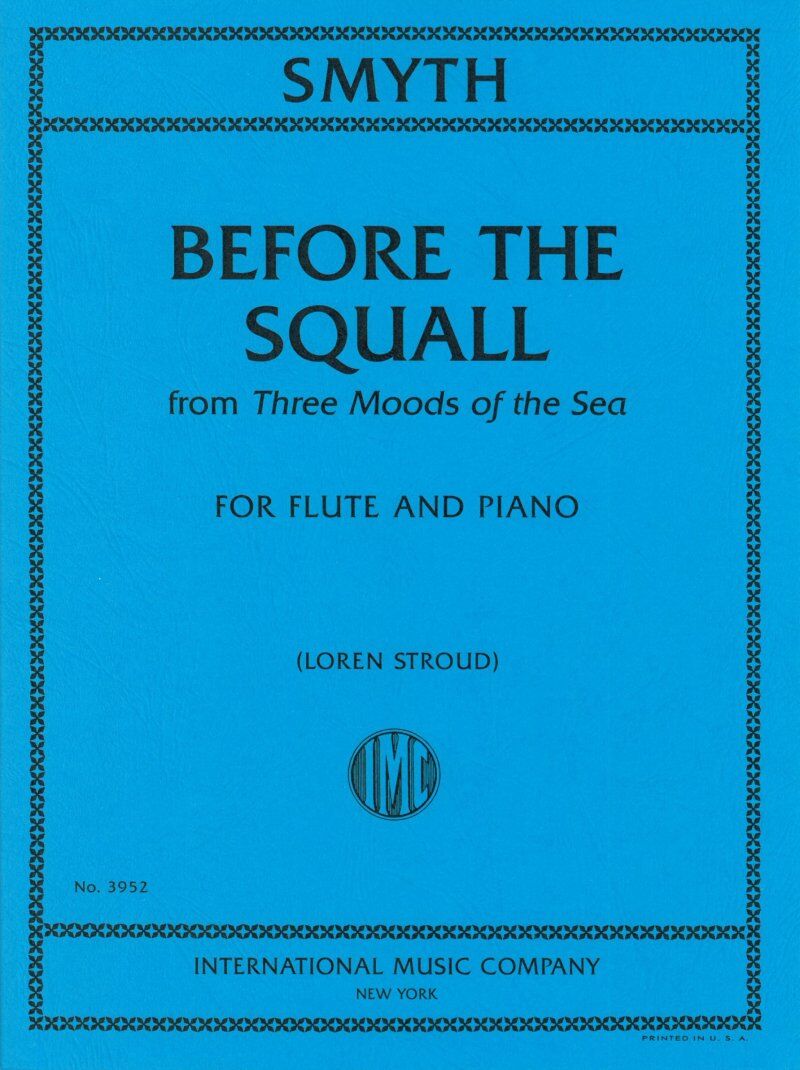Before the Squall from Three Moods of the Sea for Flute/Piano by Ethel Smyth