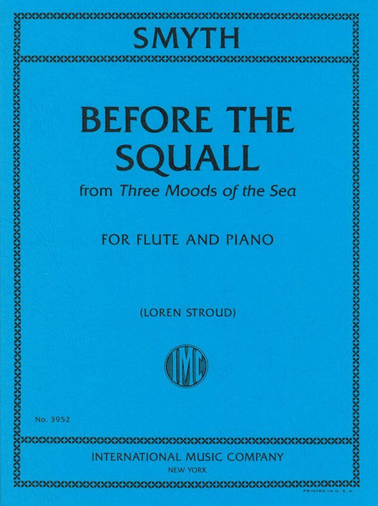 Before the Squall from Three Moods of the Sea for Flute/Piano by Ethel Smyth