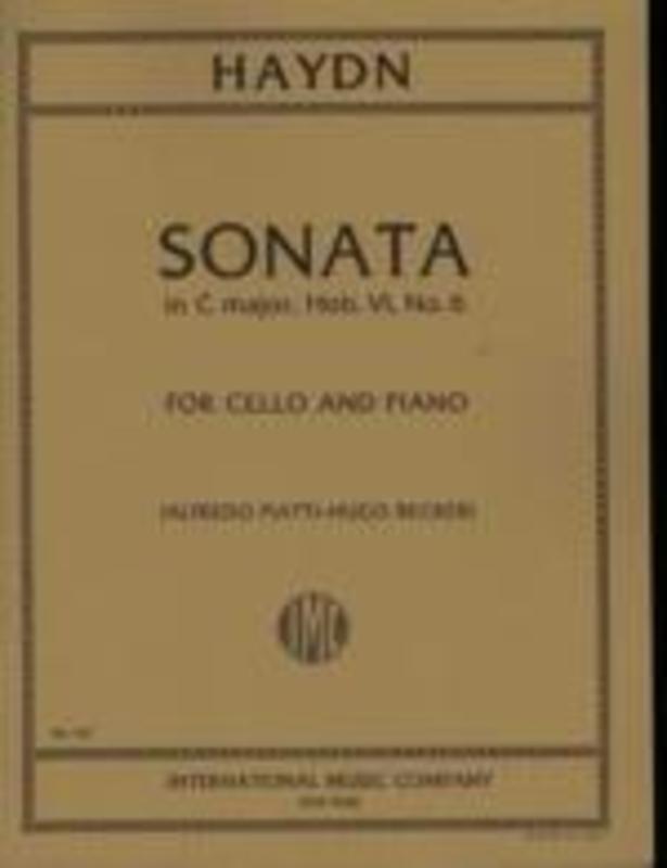 Sonata C Vlc Piano (Softcover Book)
