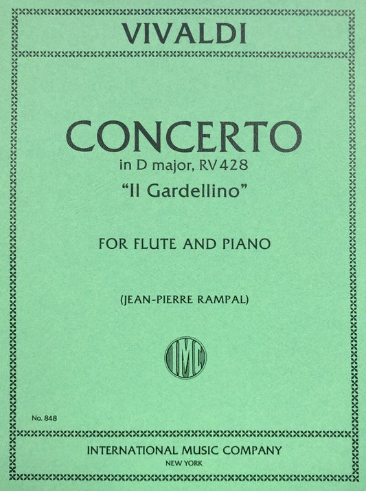 Concerto in D Major Op. 10 No. 3 RV 428 'Il Gardellino' for Flute and Piano