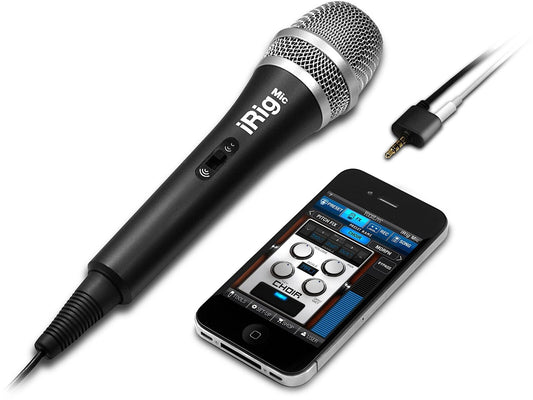 IK Multimedia iRig Mic Handheld iOS/Android Microphone