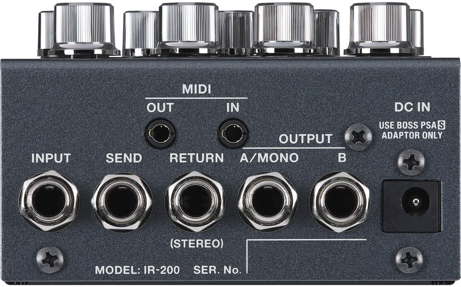BOSS IR-200 Compact Amp & IR Processor - 128 Memories, Premium Sound Shaping for Guitar/Bass, 200 Series — view 5