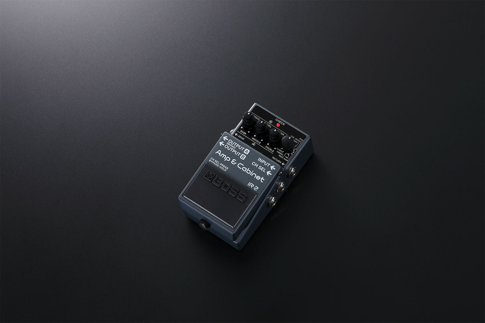 BOSS IR-2 Compact Amp & Cabinet Pedal - Versatile Tone Solution for Direct PA & Recording — view 5