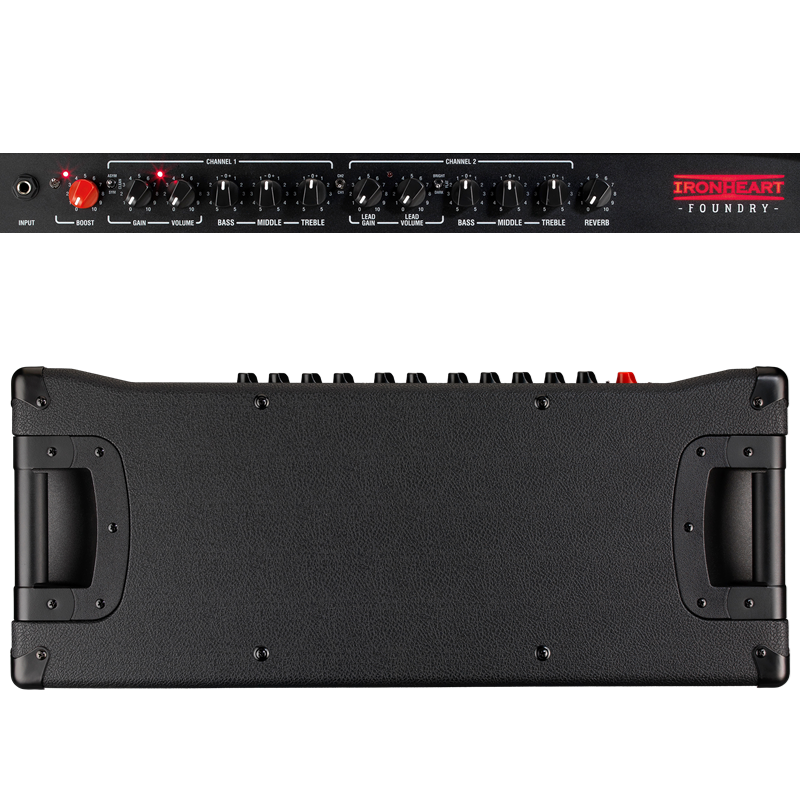 Laney Ironheart Foundry Series 120W 2x12 Guitar Combo Amp with Dual Channels Reverb FX Loop and USB-C — view 3