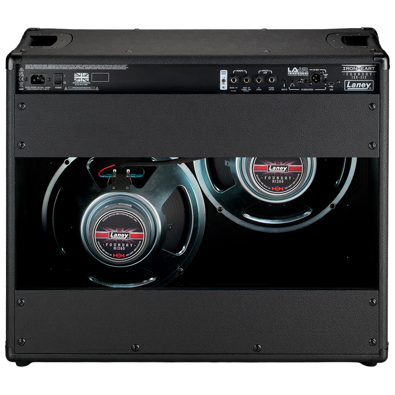 Laney Ironheart Foundry Series 120W 2x12 Guitar Combo Amp with Dual Channels Reverb FX Loop and USB-C — view 4