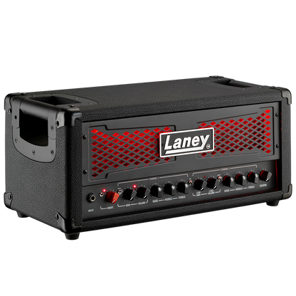 Laney Ironheart Foundry Series 120W Guitar Head with Twin Channels, IRs, Reverb, FX Loop, USB-C, and External Speaker Outputs