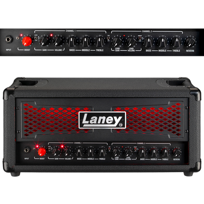 Laney Ironheart Foundry Series 120W Guitar Head with Twin Channels, IRs, Reverb, FX Loop, USB-C, and External Speaker Outputs — view 2