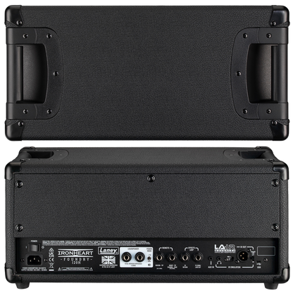 Laney Ironheart Foundry Series 120W Guitar Head with Twin Channels, IRs, Reverb, FX Loop, USB-C, and External Speaker Outputs — view 3