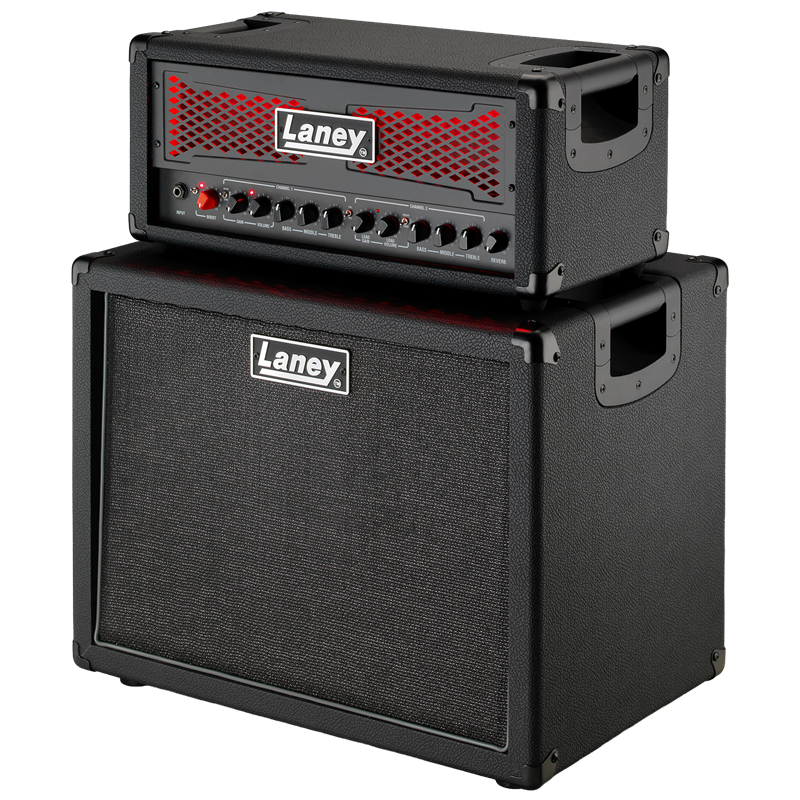 Laney Ironheart Foundry Series 120W Guitar Head with Twin Channels, IRs, Reverb, FX Loop, USB-C, and External Speaker Outputs — view 5