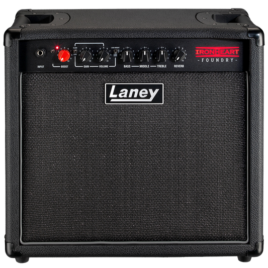 Laney Ironheart Foundry Series 60W 1x10 Guitar Combo Amp with Reverb FX Loop MP3 Input