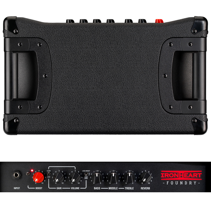 Laney Ironheart Foundry Series 60W 1x10 Guitar Combo Amp with Reverb FX Loop MP3 Input — view 2