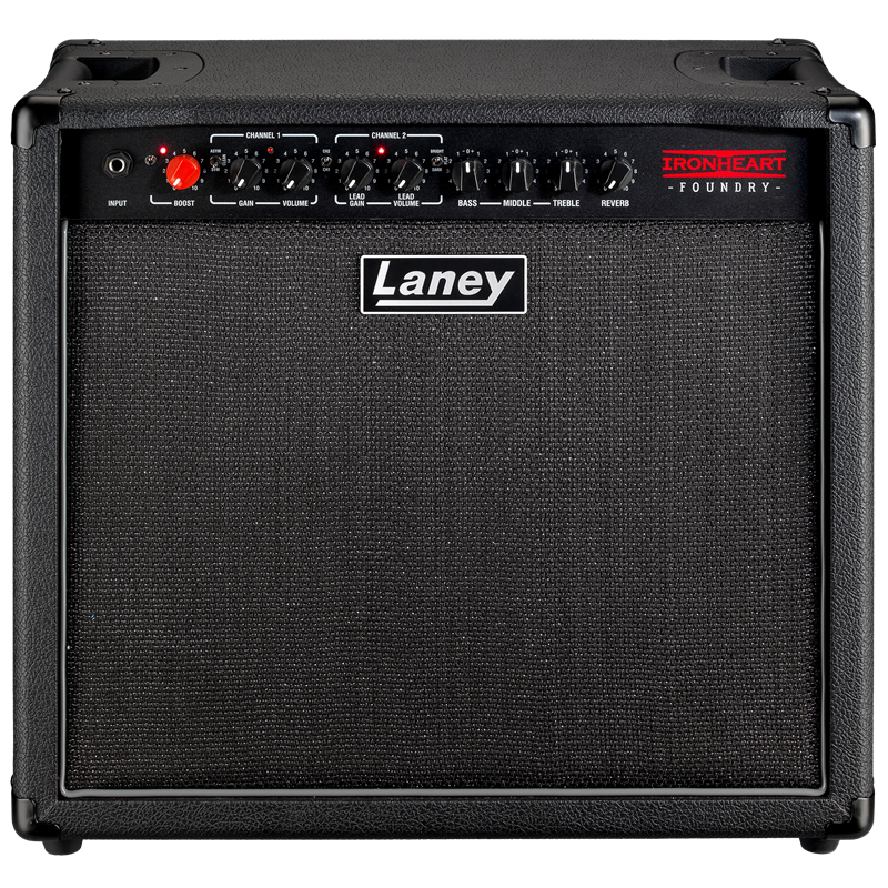 Laney Ironheart Foundry Series 60W 1x12 Guitar Combo Amp with Twin Channels and USB-C
