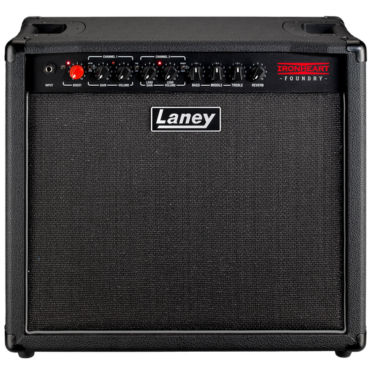 Laney Ironheart Foundry Series 60W 1x12 Guitar Combo Amp with Twin Channels and USB-C