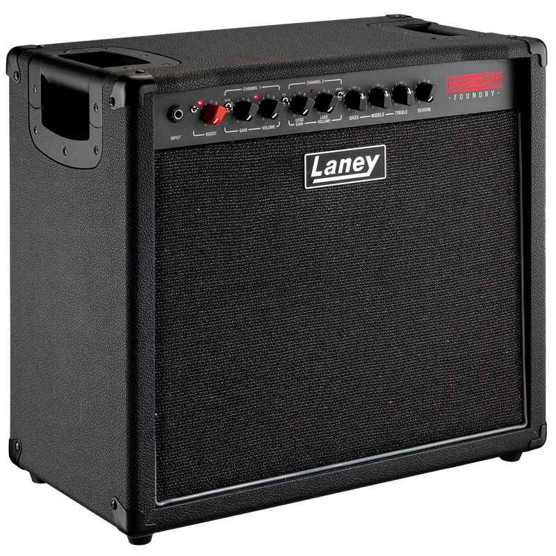 Laney Ironheart Foundry Series 60W 1x12 Guitar Combo Amp with Twin Channels and USB-C — view 2