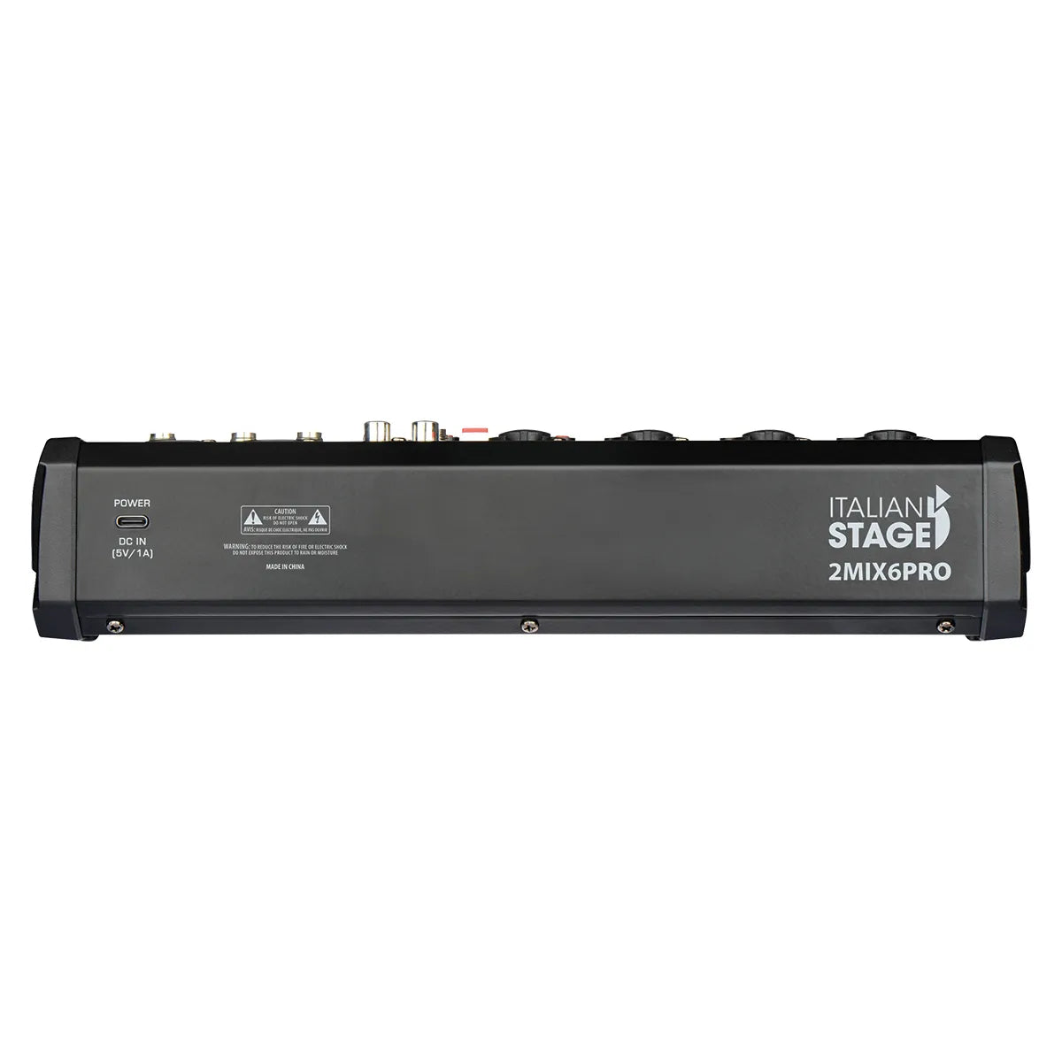 Italian Stage 6-Channel Stereo Audio Mixer with DSP MultiFX [IS2MIX6PRO] — view 3