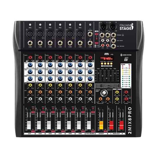 IS2MIX8PRO front